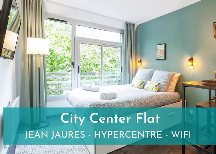 City Center Flat 1 - Hypercentre - Jean Jaures - Wifi
